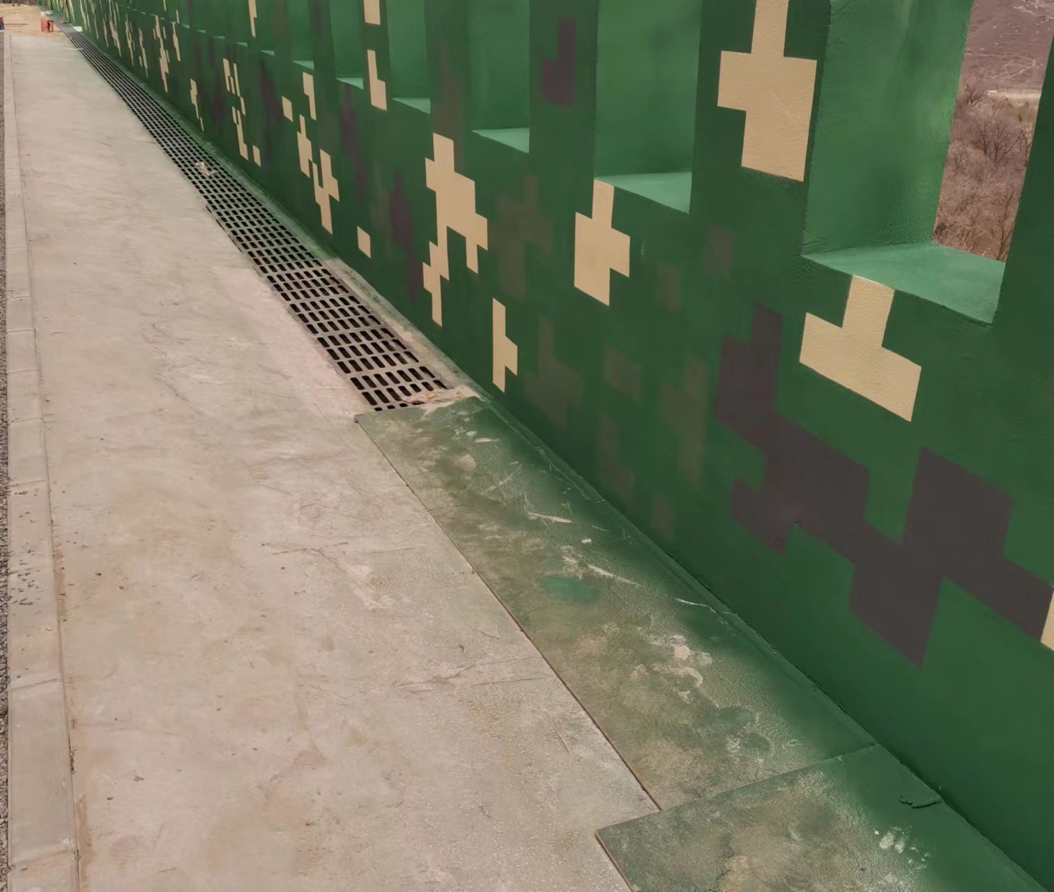 钦州围墙迷彩喷涂,数迷彩漆